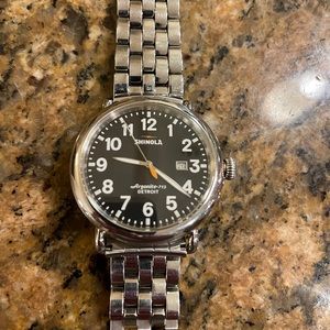 COPY - Shinola Runwell (silver) 47mm Watch!